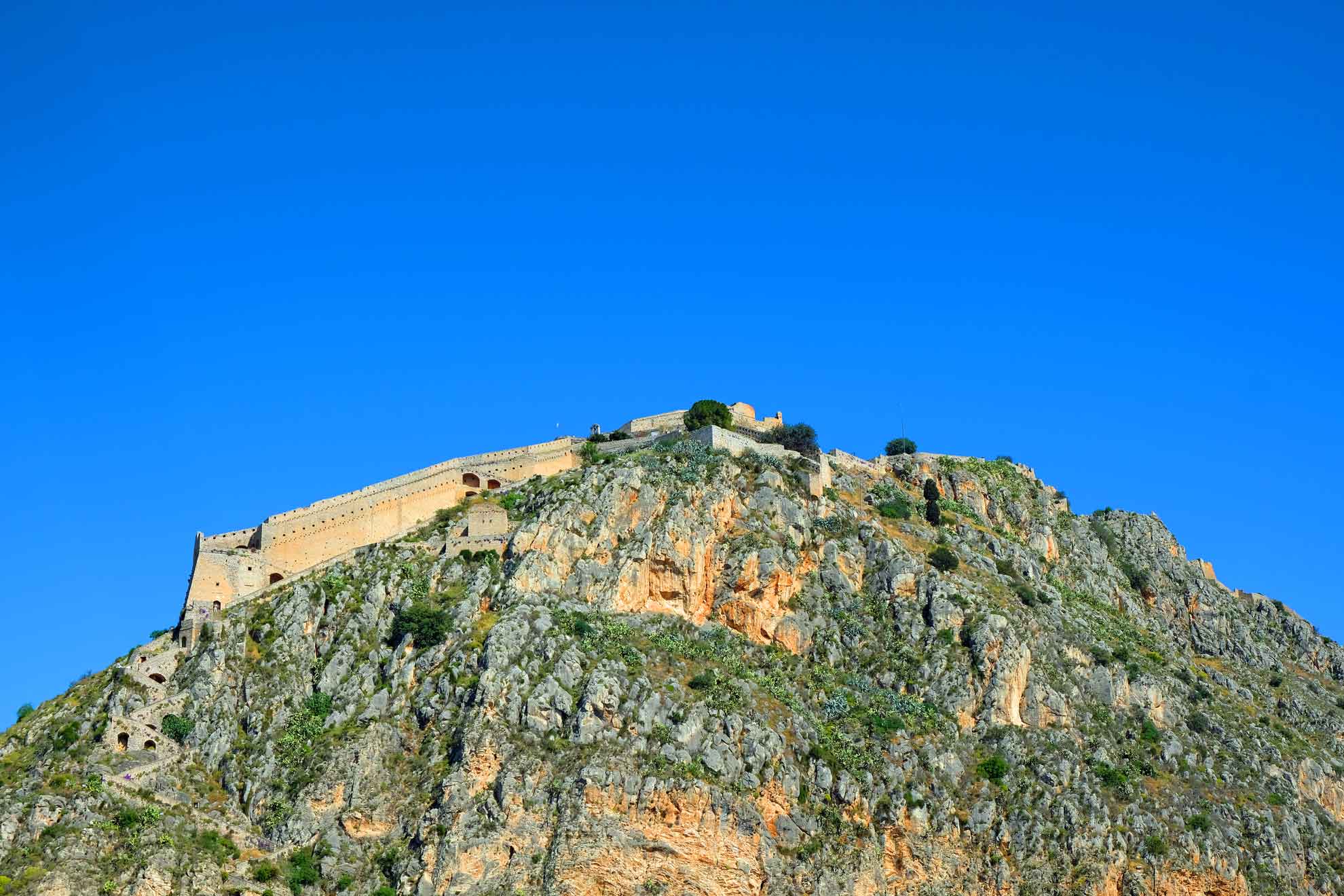 Palamidi Festung, Teil des Wandkalenders "Reise nach Athen"