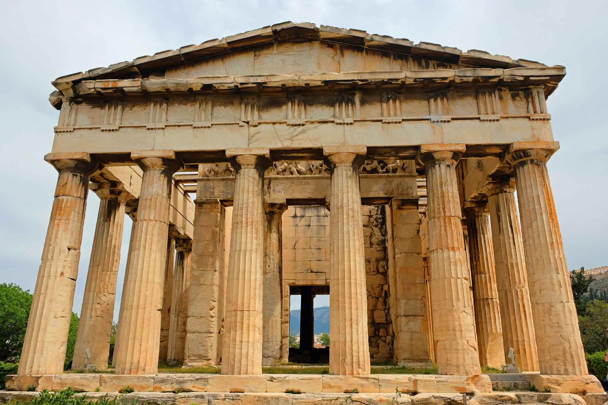 Tempel des Hephaistos, Teil des Wandkalenders "Reise nach Athen"