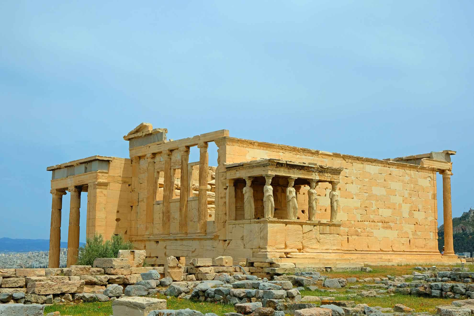 Das Erechtheion, Teil des Wandkalenders "Reise nach Athen"