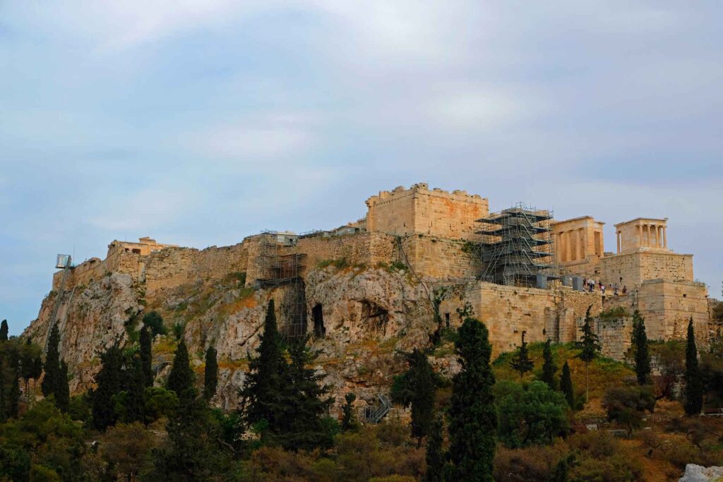 Die Akropolis, Teil des Wandkalenders "Wunderschöne Highlights der griechischen Antike"