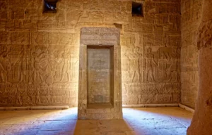 Schrein im Tempel von Dakka, Teil des Wandkalenders "Monumente der Ewigkeit - von Wesiren bis zu Cäsaren in Ägypten"