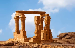 Kiosk von Kertassi (Kalabscha), Teil des Wandkalenders "Monumente der Ewigkeit - von Wesiren bis zu Cäsaren in Ägypten"